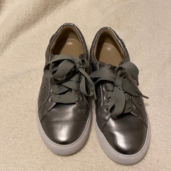 Tory Burch Shoes - Tory Burch Metallic Sneakers
